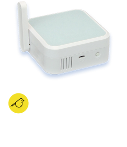 Airoco 換気状態がパソコンやスマートフォンで見ることができます
