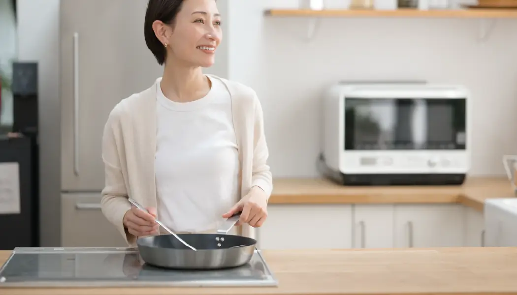 暑い夏でも快適に調理ができエアコン代の節約に!