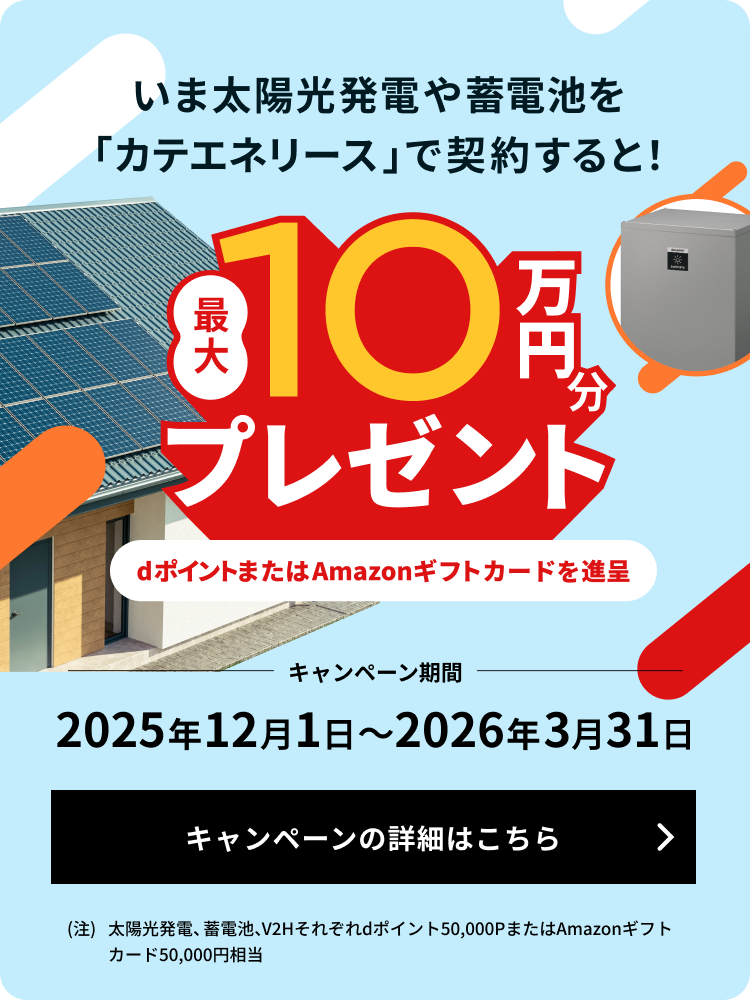 カテエネリースキャンペーン